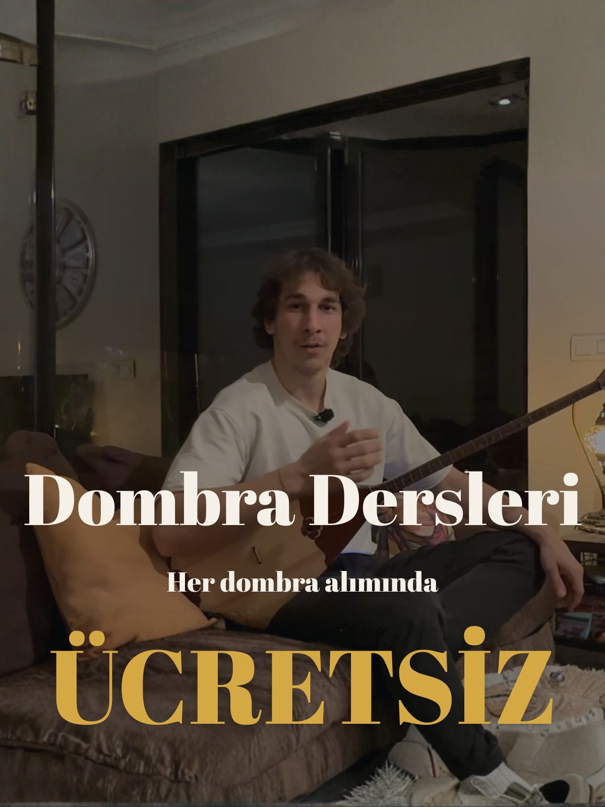 Ücretsiz dombra dersleri - her dombra alımında online kurs hediye